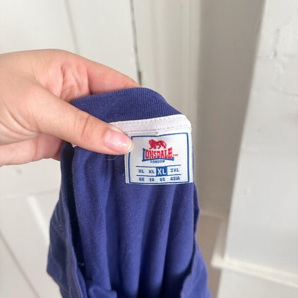 Vintage Y2K Lonsdale Embroidered T-Shirt Size XL - Picture 4 of 4